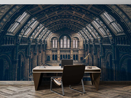 İngiltere Londra Tarihi Müze Duvar Kağıdı Baskı