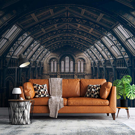 İngiltere Londra Tarihi Müze Duvar Kağıdı Baskı