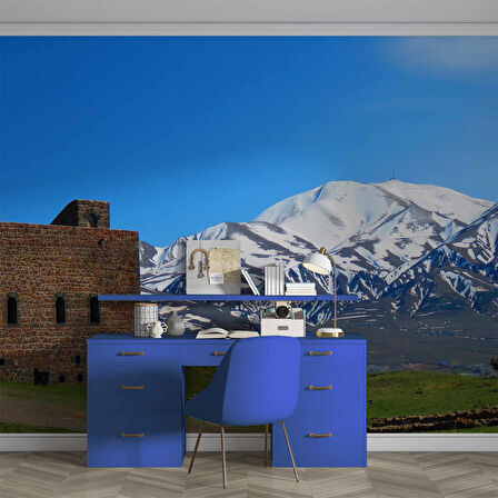 Erzurum Palandöken Manzaralı Duvar Kağıdı