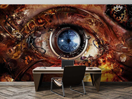 3 Boyutlu Göz Bilim Kurgu Duvar Kağıdı