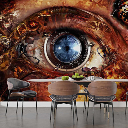 3 Boyutlu Göz Bilim Kurgu Duvar Kağıdı