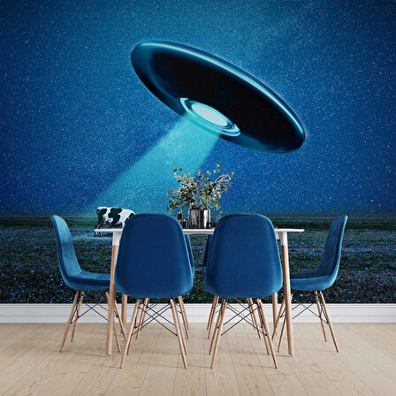Uzay Ufo Manzaralı Duvar Kağıdı
