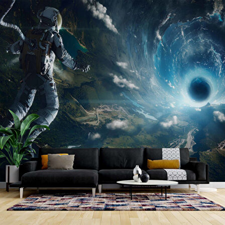 Astranot ve Uzaydaki Karadelik temalı Duvar Kağıdı