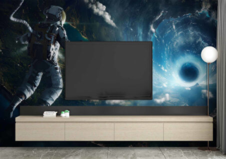 Astranot ve Uzaydaki Karadelik temalı Duvar Kağıdı