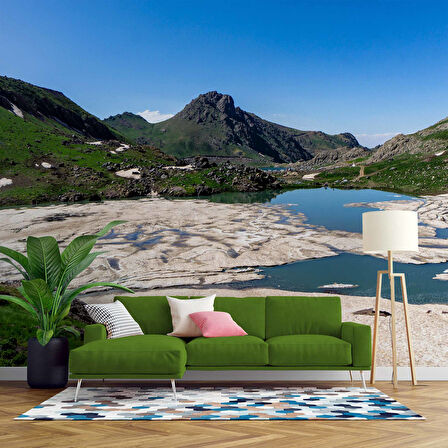 Hakkari Göl Manzaralı Duvar Kağıdı