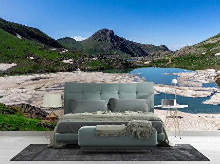 Hakkari Göl Manzaralı Duvar Kağıdı