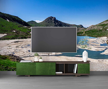 Hakkari Göl Manzaralı Duvar Kağıdı