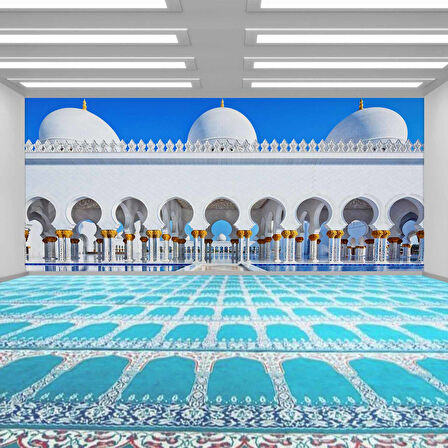 Cami Duvarı Manzaralı Duvar Kağıdı