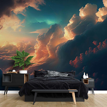 Bulut Manzaralı Duvar Kağıdı