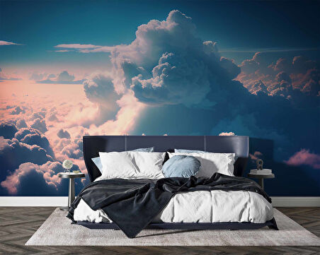 Gökyüzü Bulut Manzarası Duvar Kağıdı