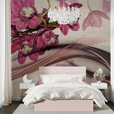 Pembe Çiçek Duvar Kağıdı