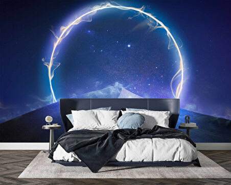 Neol Halka Temalı Duvar Kağıdı Baskı