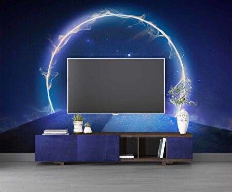 Neol Halka Temalı Duvar Kağıdı Baskı