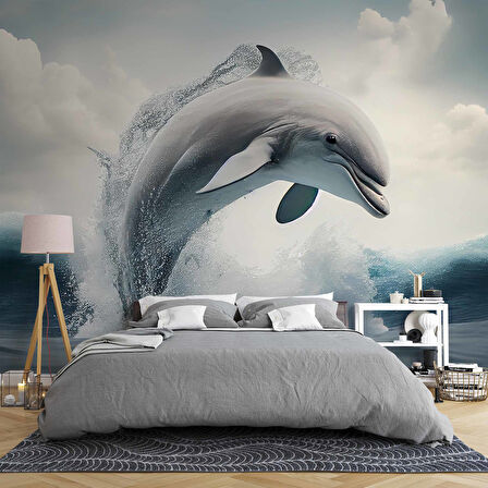 Yunus Balığı Temalı Duvar Kağıdı