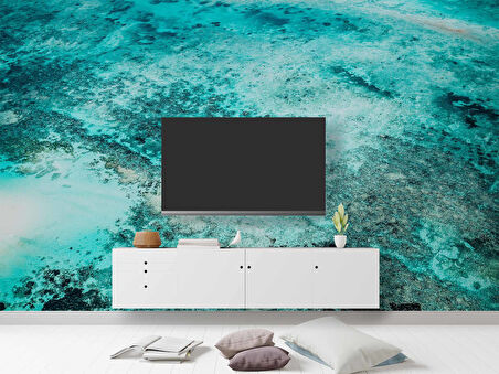 Şeffaf Deniz Manzaralı Duvar Kağıdı