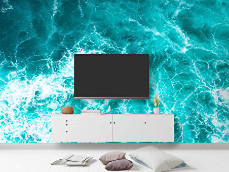 Mavi Deniz Temalı Duvar Kağıtları