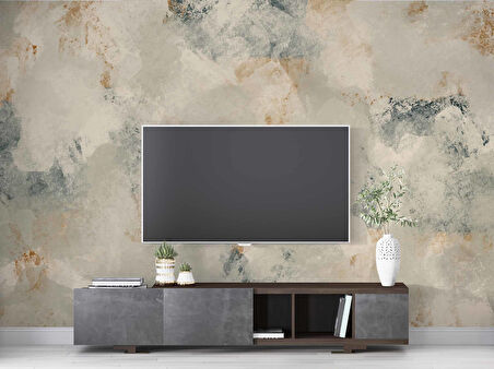 3 Boyutlu Açık Mermer Temalı Duvar Kağıdı