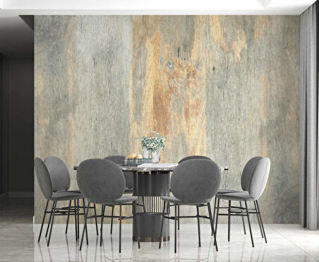 Açık Tonlu Tahta Dokulu Duvar Kağıdı