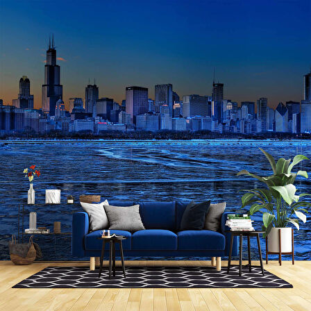 Gece Şehir Manzaralı Duvar Kağıdı