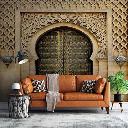 Tarihi Cami Kapısı Duvar Kağıdı