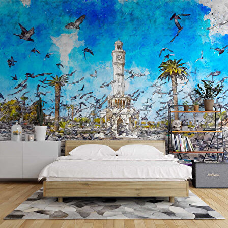 İzmir Konak Saatli Kule Duvar Kağıdı