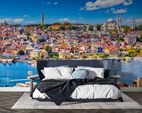 İstanbul Eminönü Manzaralı Duvar Kağıdı
