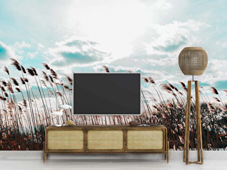 Buğday Tarlası Temalı Duvar Kağıdı