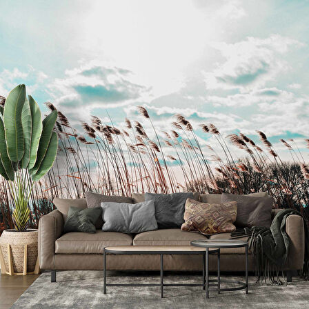 Buğday Tarlası Temalı Duvar Kağıdı