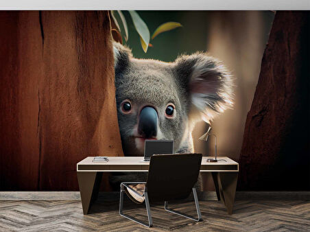 Koala Temalı Duvar Kağıdı