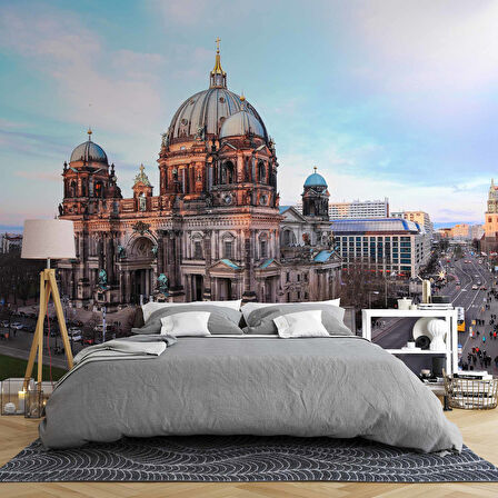 Almanya Berlin Katedrali Manzaralı Duvar Kağıdı