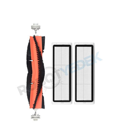 Dreame L10 Ultra Uyumlu Yedek Ana Fırça ve Hepa Filtre-3 Parça