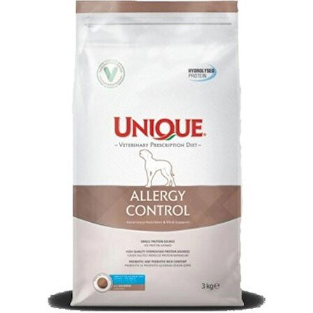 Unique Allergy Control Köpek Maması 3 Kg