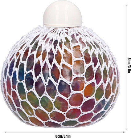  Stres Oyuncağı Sukuşi | 1. Kalite Sıkma Topu | El Egzersiz & Rahatlama Topu | Paketli