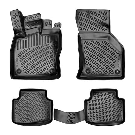 VOLKSWAGEN ARTEON 3D Siyah Havuzlu Paspas 2017 ve SONRASI