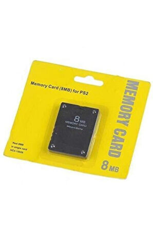 Ps2 Memory Card 8mb Ps2 Oyun Konsolu Hafıza Kartı