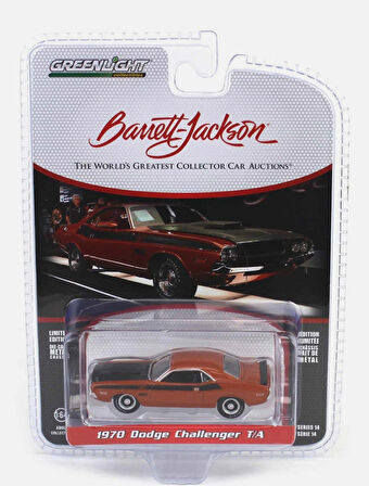 Greenlight 1:64 Barrett-Jackson 1970 Dodge Challenger T/A –  Model Arabası