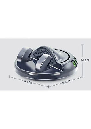  360° Dönebilen Yapışkanlı Numaratörlü Araç Telefon Tutucu
