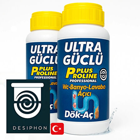 2 Adet 500 gr Dök-Aç Lavabo Açıcı – Toplam 1000 gr Güçlü Formül, Tıkanıklıklara Kesin Çözüm