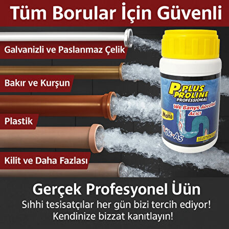 4 Adet 500 gr Dök-Aç Lavabo Açıcı – Toplam 2000 gr Güçlü Formül, Tıkanıklıklara Kesin Çözüm