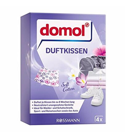 domol  Çamaşır Ve Tekstil Ürünlerine Özel Koku Keseleri 4 Adet