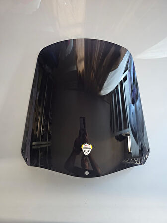 MOTOCAM Dorado Sandor 250 Siperlik Ön Cam 2006 Model 41cm siyah Renkli 4mm