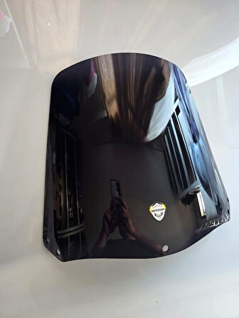 MOTOCAM Dorado Sandor 250 Siperlik Ön Cam 2006 Model 41cm siyah Renkli 4mm