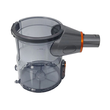 Fakir Inovator X 7269 Şarjlı Süpürge İçin Orijinal Toz Hazne Turuncu