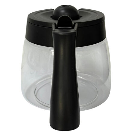 Delonghi ICM16210 Filtre Kahve Makinesi İçin Cam Demlik Karaf Siyah