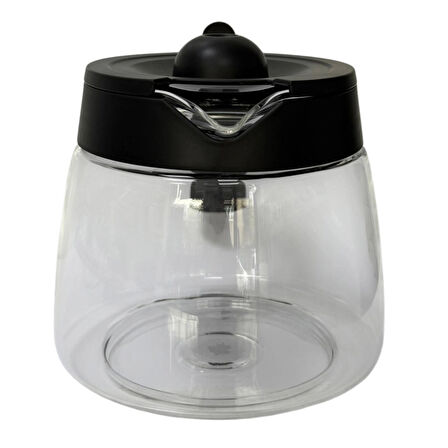 Delonghi ICM16210 Filtre Kahve Makinesi İçin Cam Demlik Karaf Siyah