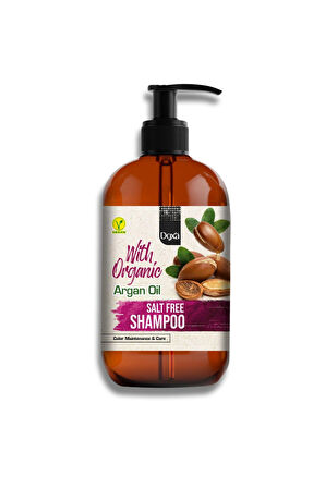 Doxa Tuzsuz Şampuan 500 ml – Organik Argan Yağlı, Boyalı Saçlara Özel Renk Koruyucu Bakım