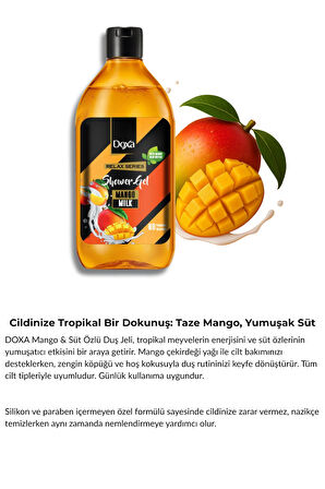 DOXA Mango & Süt Özlü Duş Jeli – 400 ml