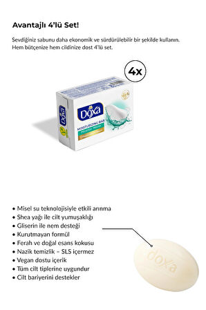 Micellar Water Nemlendirici Sabun – Shea Yağı ve Misel Su İçerikli, Vegan Formül