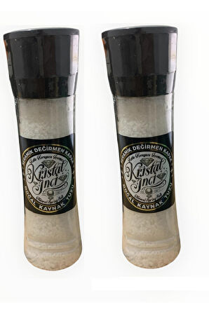 Doğal Kaynak Tuzu – Seramik Değirmen -320gr x 2 adet