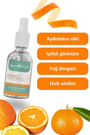 Aydınlatma Nemlendirme Ve Onarım 3'lü Serum Seti | C Vitamini + Hyalüronik Asit + Anti-Aging Serum